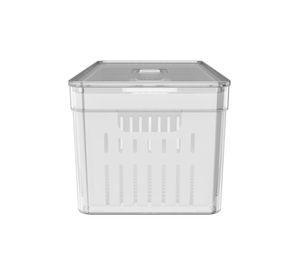 Organizador De Refrigerador Con Tapa Clear Fresh 30 x 15 x 13 Cm