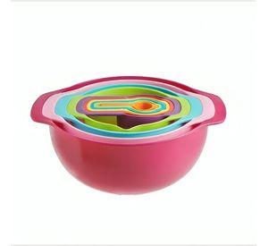 Set De Tazas Medidoras Cernidor Colador Bowl Cocina