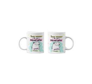 Taza Mágica Aquario Regalo para Aquariana Zodiaco