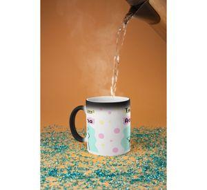 Taza Mágica Aquario Regalo para Aquariana Zodiaco