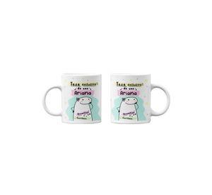 Taza Mágica Aries Regalo para Ariana Zodiaco