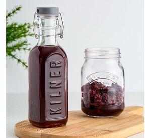 Botella Kilner Tapa Gris Cierre Clip 0.3Lt