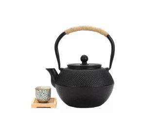 Tetera de Hierro Fundido - Tetera Japonesa con Infusor, 1.2 Litros