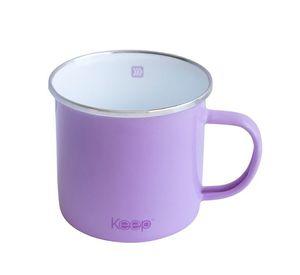 MUG METALICO 16OZ KEEP MORADO