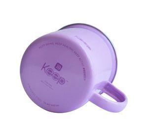 MUG METALICO 16OZ KEEP MORADO