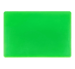 Tabla De Corte Verde 45x30 Cm