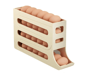 Dispensador de Huevos Pro con 4 Bases Perfecta para Organizar Huevos