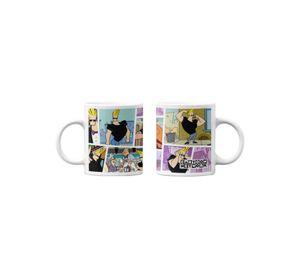 Tazones tazas blancas Cartoon Network Jhonny Bravo