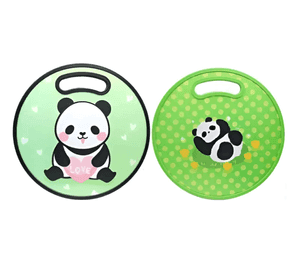 Tabla De Picar Plastica Redonda 30cm Dise o Panda