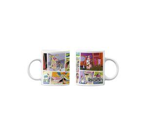 Tazones tazas blancas Cartoon Network La vaca y el Pollito