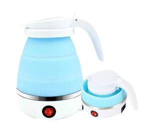 Hervidor Jarra Plegable De Silicona 600ml Tetera Cocina Lau