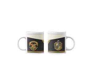 Tazones tazas blancas Casa Hufflepuff - Harry Potter