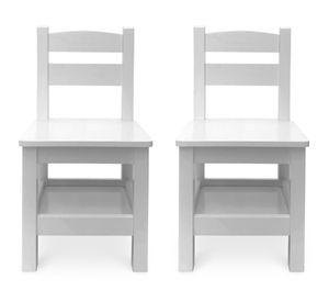 Pack Kids 2 sillas Olivia blanco Form Design