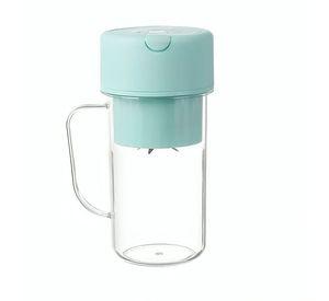 Vaso Licuadora Juguera Portátil Mini Recargable De 420ml Verde