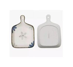 SET 2 BANDEJA DE COCINA DISEÑO CON MANGO 16 X16