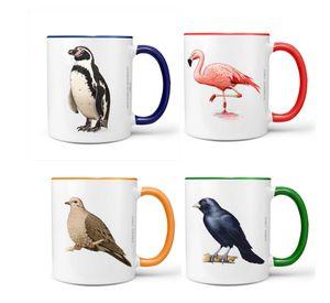 Set De 4 Tazones De Pájaros N°4