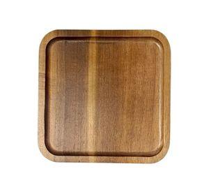 Tabla Cuadrado De Picoteo De Madera Para Sirve