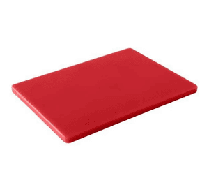 Tabla Cortar Profesional Roja 45x30x1 Cm