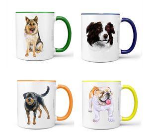 Set De 4 Tazones De Perros N°1