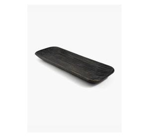 Plato De Madera Con Grietas
