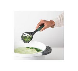 Tasty+ Batidor con espumadera - Fir Green