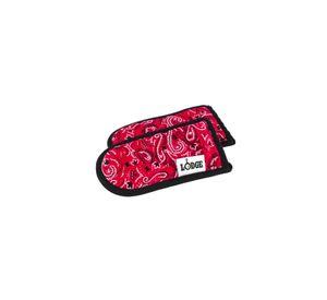 Set de 2 Mango de Tela Bandana Rojo