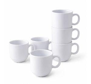 6 Tazas Melamina Apilable Wellington 350cc Mug Melamina