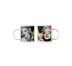 Tazones tazas blancas Marilyn Monroe Vintage