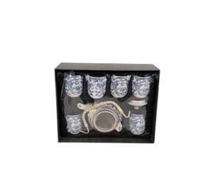 Set de Tetera Diseño Azul 7pcs