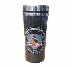 MUG TERMICO LOGO PLATEADO COLO COLO