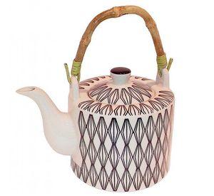 Tetera de porcelana para servir