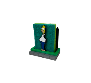 Soporte para esponjas de Homero Simpson