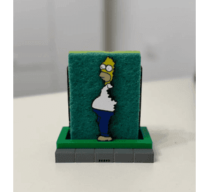 Soporte para esponjas de Homero Simpson