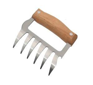 X2 Garras De Oso Acero Inoxidable Para Asados Parrilla Bbq