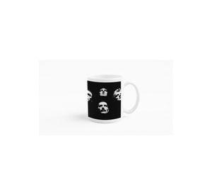 Tazones tazas blancas Queen Bandas de Rock