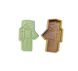 Molde para galletas - Steve Minecraft