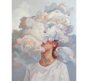 Cuadro Canvas Imagen Nubes en lienzo 85x55 cm