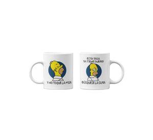 Tazones tazas blancas Homero Esta Taza Tiene Dueño