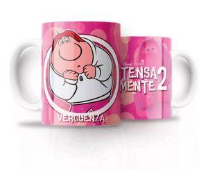 TAZÓN INTENSAMENTE PERSONAJES, ALEGRIA, FURIA, TRISTEZA, ANSIEDAD