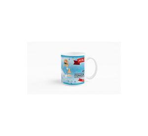 Tazones tazas blancas Para Fonoaudiologo Personalizado