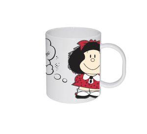 TAZÓN 300CC MAFALDA, NIÑA, FRASES MAFALDA,