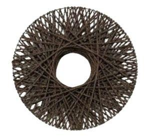 Aro Decorativo Pared Entrelazado Artesanal Moderno AJ