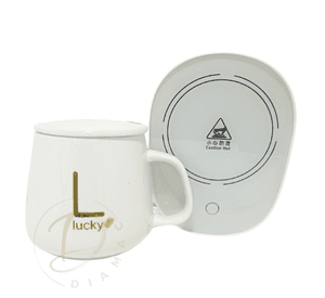 Tazon Con Calentador Taza De Te Tazas Cafe Electrica