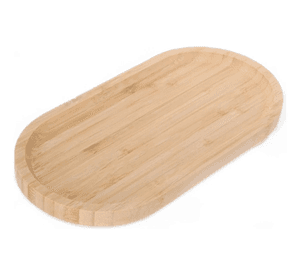 Pack 2, Tabla Para Picar De Madera Ovalada Ovalada Madera