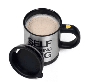 Taza Tazon Revolvedor Automatico Electrico Leche Cafe Bebida