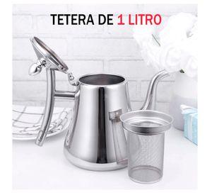Tetera Infusor Acero Inoxidable Para Té Y Infusiones 1 Litro