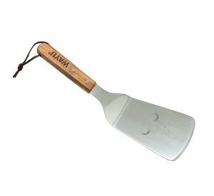 Espatula Wayu Mango Madera Parrilla Cocina Antiadherente