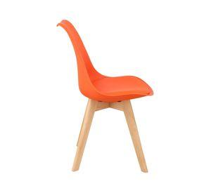 Pack x 4 Silla Tulip Naranja