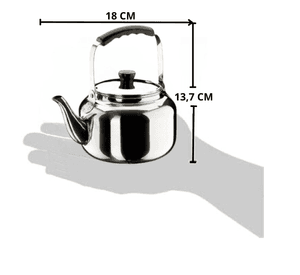 Tetera 0,9 Litros Acero Inoxidable