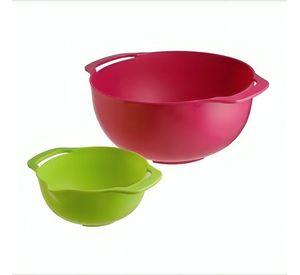 Set De Tazas Medidoras Cernidor Colador Bowl Cocina